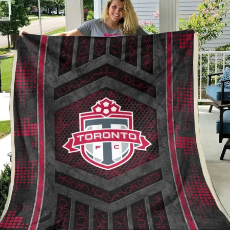 MLS Toronto FC Exclusive All Over Prints BLMLS111024A2TORBLK - Blanket