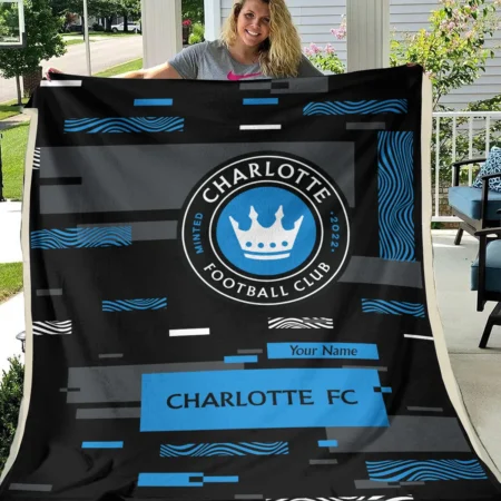 Custom Name MLS Charlotte Exclusive All Over Prints BLMLS151024A1CLTBLK - Blanket