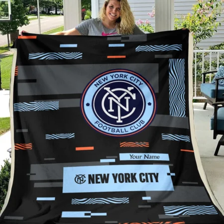 Custom Name MLS New York City Exclusive All Over Prints BLMLS151024A1NYCBLK - Blanket