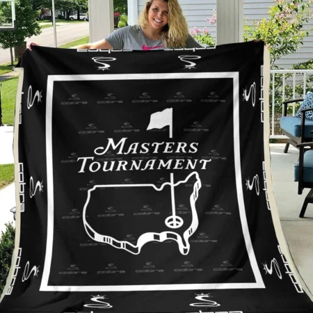 Masters Tournament Tournament Cobra Golf Brand Exclusive Logo All Over Prints BLMT221024A01CBBLK - Blanket