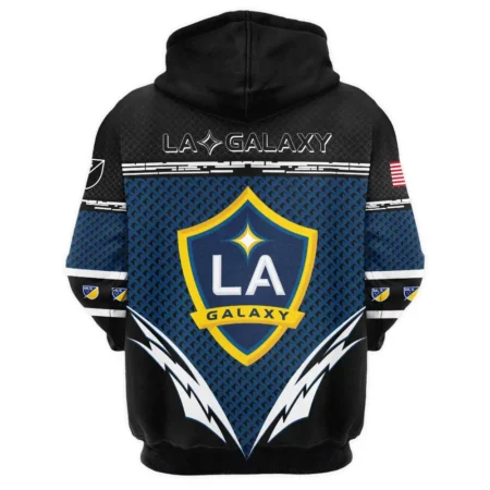 MLS LA Galaxy Exclusive All Over Prints BLMLS31024A1LAQHD - 1/4 Zipper Hoodie