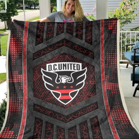 MLS DC United Exclusive All Over Prints BLMLS111024A2DCBLK - Blanket