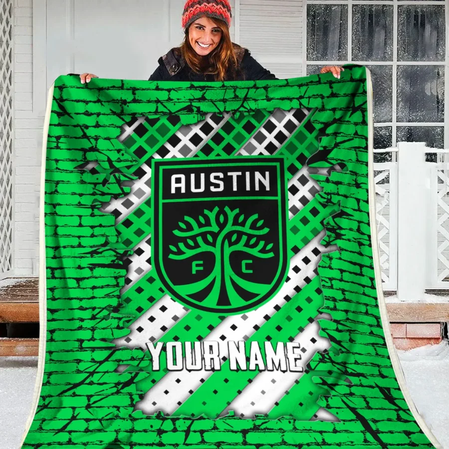 Breaking Wall MLS Austin FC Exclusive All Over Prints BLMLS111024A1ATXBLK - Blanket