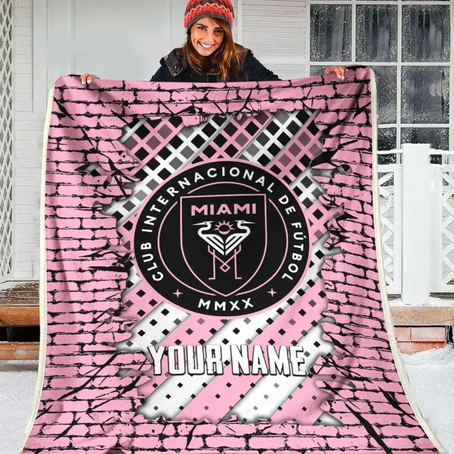 Breaking Wall MLS Inter Miami Exclusive All Over Prints BLMLS111024A1MIABLK - Blanket