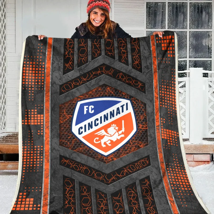 MLS Cincinnati Exclusive All Over Prints BLMLS111024A2CINBLK - Blanket