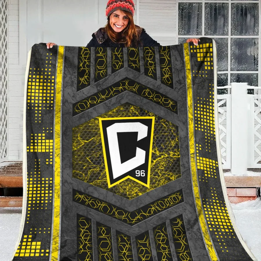 MLS Columbus Crew Exclusive All Over Prints BLMLS111024A2CLBBLK - Blanket