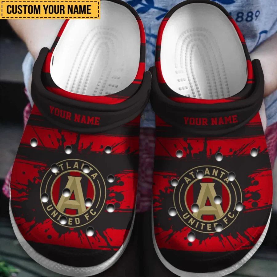 Special Release MLS Atlanta United Classic Crocs All Over Print HOMLS141024CRO01ATL