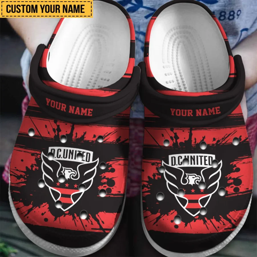 Special Release MLS DC United Classic Crocs All Over Print HOMLS141024CRO01DC