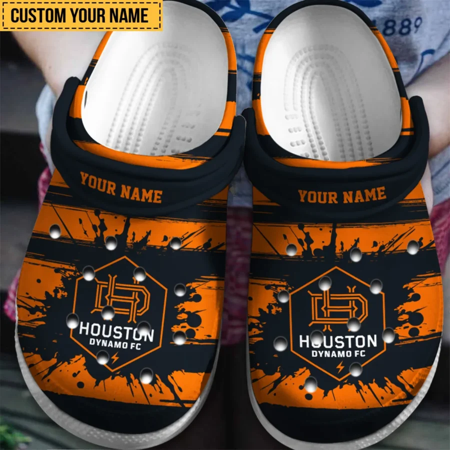 Special Release MLS Houston Dynamo Classic Crocs All Over Print HOMLS141024CRO01HOU