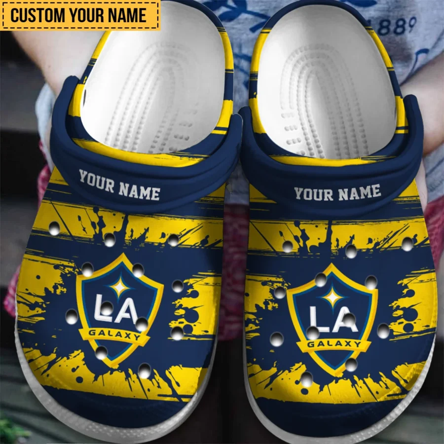 Special Release MLS LA Galaxy Classic Crocs All Over Print HOMLS141024CRO01LA