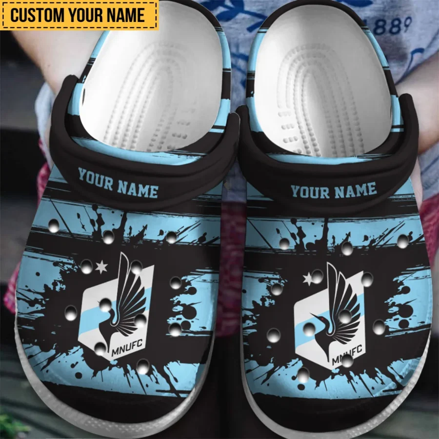 Special Release MLS Minnesota United Classic Crocs All Over Print HOMLS141024CRO01MIN