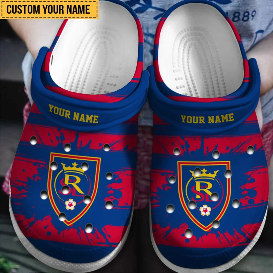 Special Release MLS Real Salt Lake Classic Crocs All Over Print HOMLS141024CRO01RSL