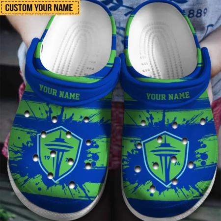 Special Release MLS Seattle Sounders Classic Crocs All Over Print HOMLS141024CRO01SEA