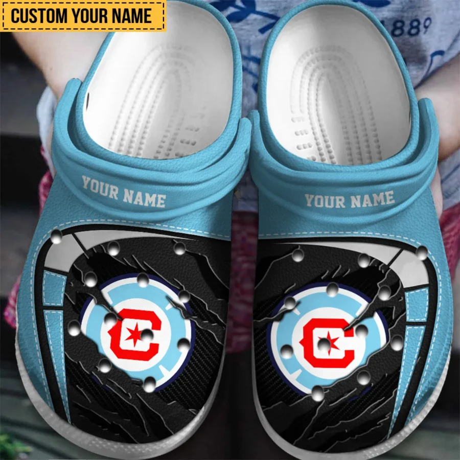 Special Release MLS Chicago Fire Classic Crocs All Over Print HOMLS141024CRO02CHI