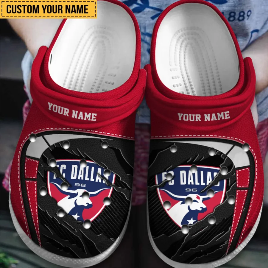 Special Release MLS FC Dallas Classic Crocs All Over Print HOMLS141024CRO02DAL