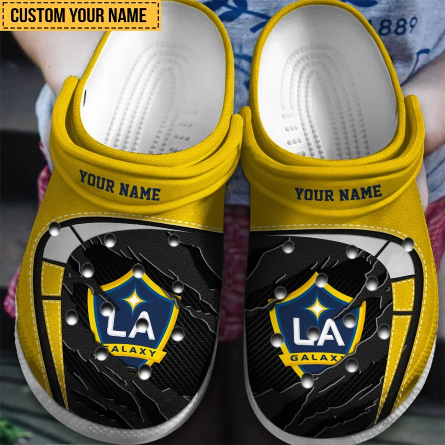 Special Release MLS LA Galaxy Classic Crocs All Over Print HOMLS141024CRO02LA