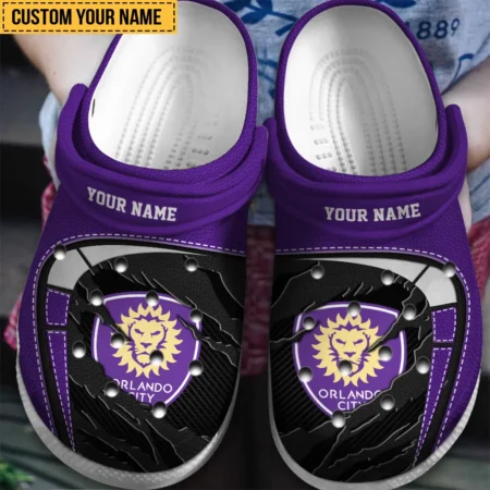 Special Release MLS Orlando City Classic Crocs All Over Print HOMLS141024CRO02ORL