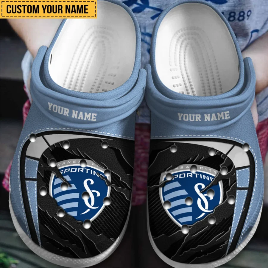 Special Release MLS Sporting Kansas City Classic Crocs All Over Print HOMLS141024CRO02SKC