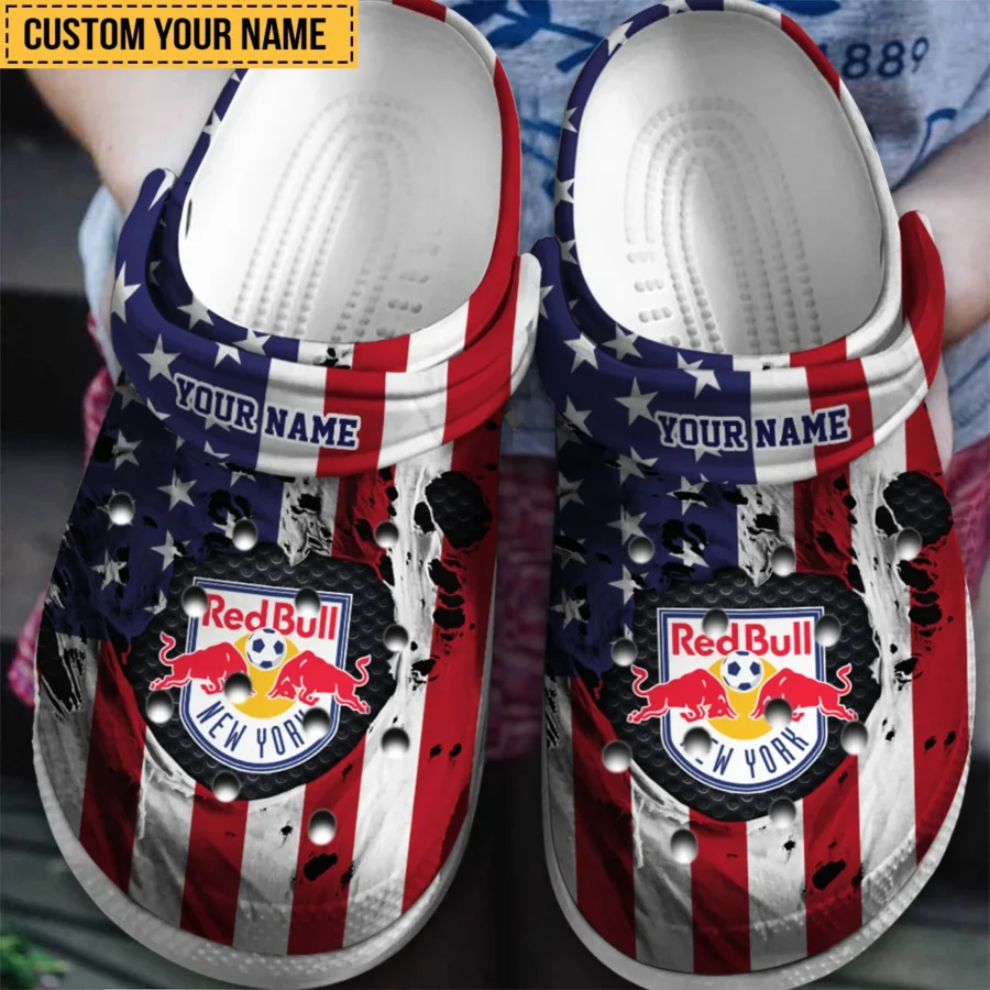 Special Release MLS New York Red Bulls Classic Crocs All Over Print HOMLS151024CRO01NY