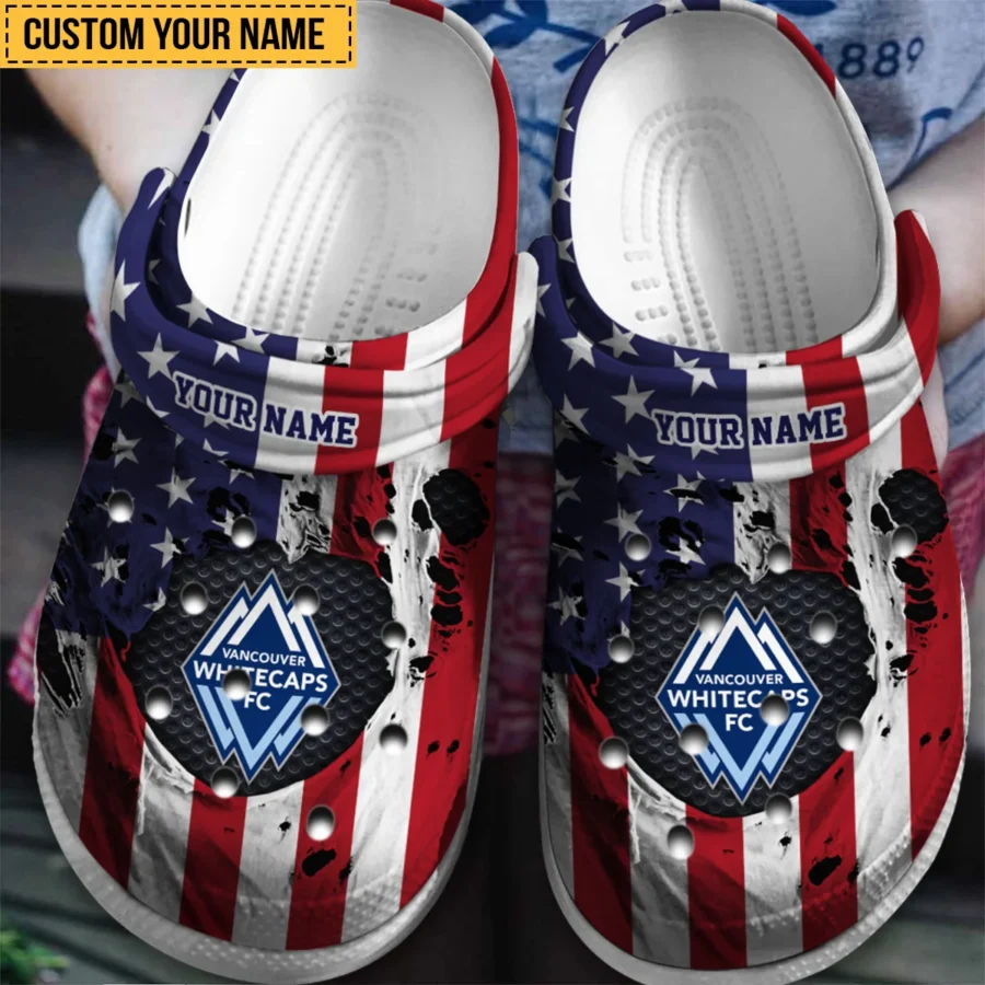 Special Release MLS Vancouver Whitecaps Classic Crocs All Over Print HOMLS151024CRO01VAN