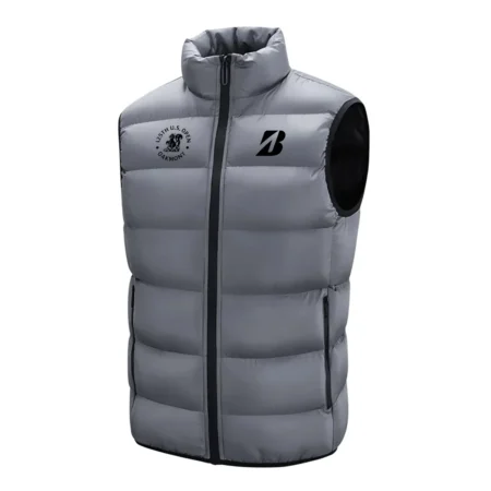 Bridgestone Golf 125th U.S. Open Exclusive Logo Cotton Vest Sleeveless Jacket HO125251024WV01BR - Gray