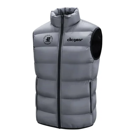 Clicgear 125th U.S. Open Exclusive Logo Cotton Vest Sleeveless Jacket HO125251024WV01CLI - Gray