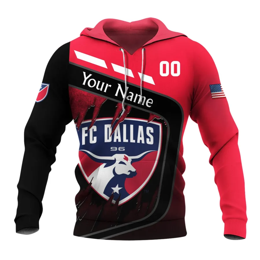 MLS FC Dallas Exclusive All Over Prints BLMLS51024A1DALHD - Hoodie