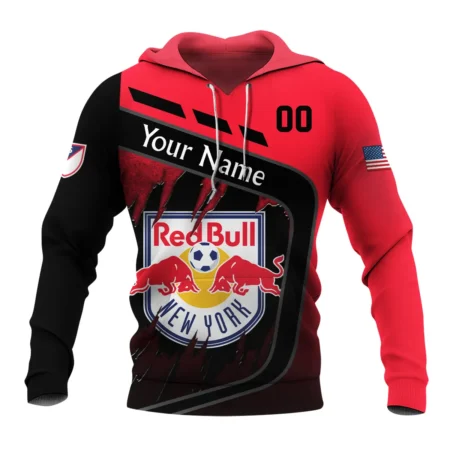 MLS New York Red Bulls Exclusive All Over Prints BLMLS51024A1NYHD - Hoodie