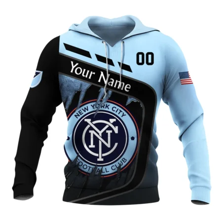 MLS New York City Exclusive All Over Prints BLMLS51024A1NYCHD - Hoodie