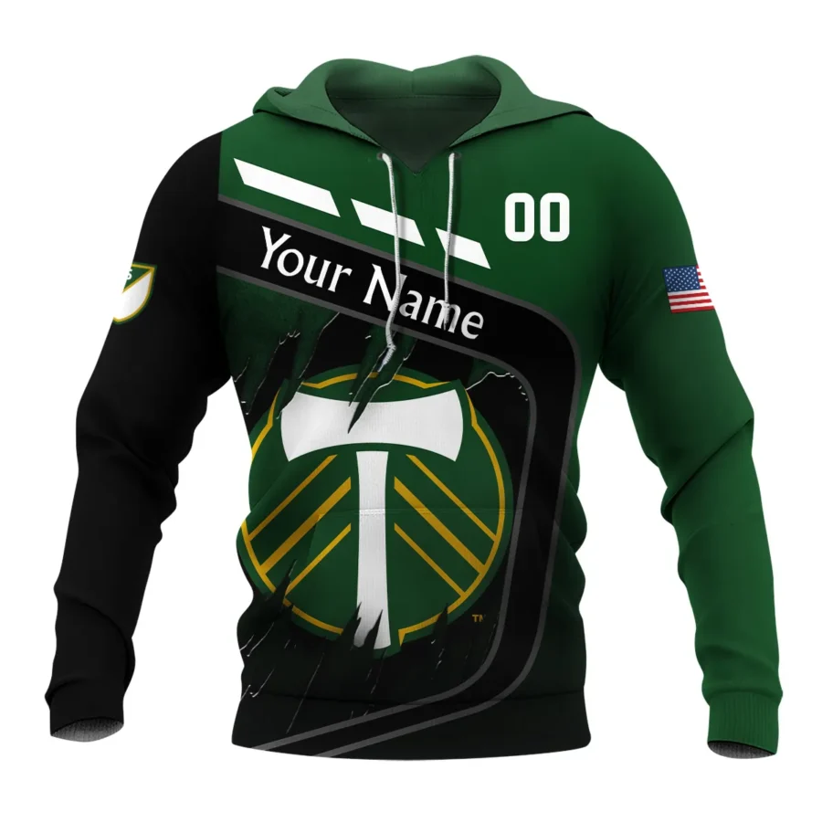 MLS Portland Timbers Exclusive All Over Prints BLMLS51024A1PORHD - Hoodie