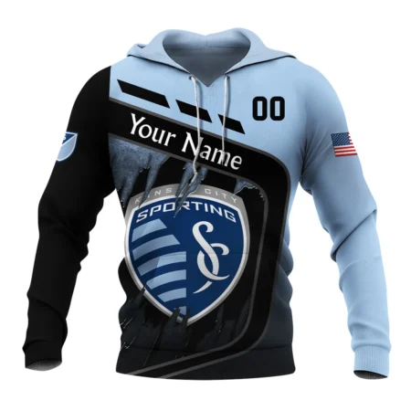 MLS Sporting Kansas City Exclusive All Over Prints BLMLS51024A1SKCHD - Hoodie