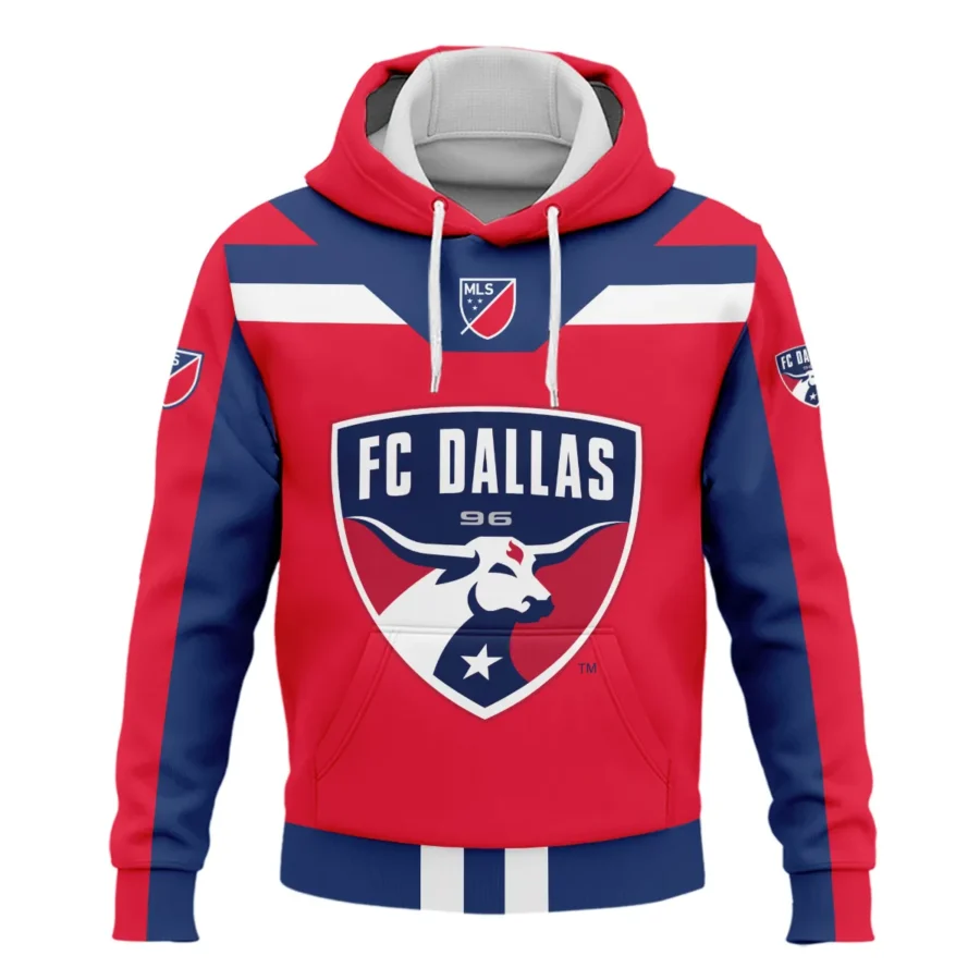 Special Release FC Dallas MLS Hoodie All Over Prints HOMLS021024A01DALHD