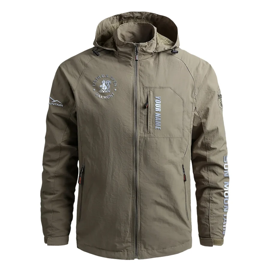 Sun Mountain 125th U.S. Open Exclusive Logo Quick Drying Jacket HO125301024A01SM - Khaki