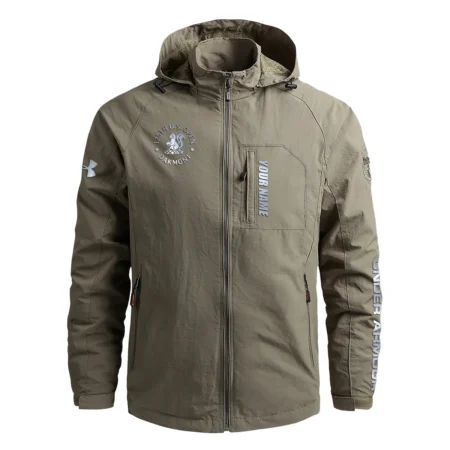 Under Armour 125th U.S. Open Exclusive Logo Quick Drying Jacket HO125301024A01UA - Khaki