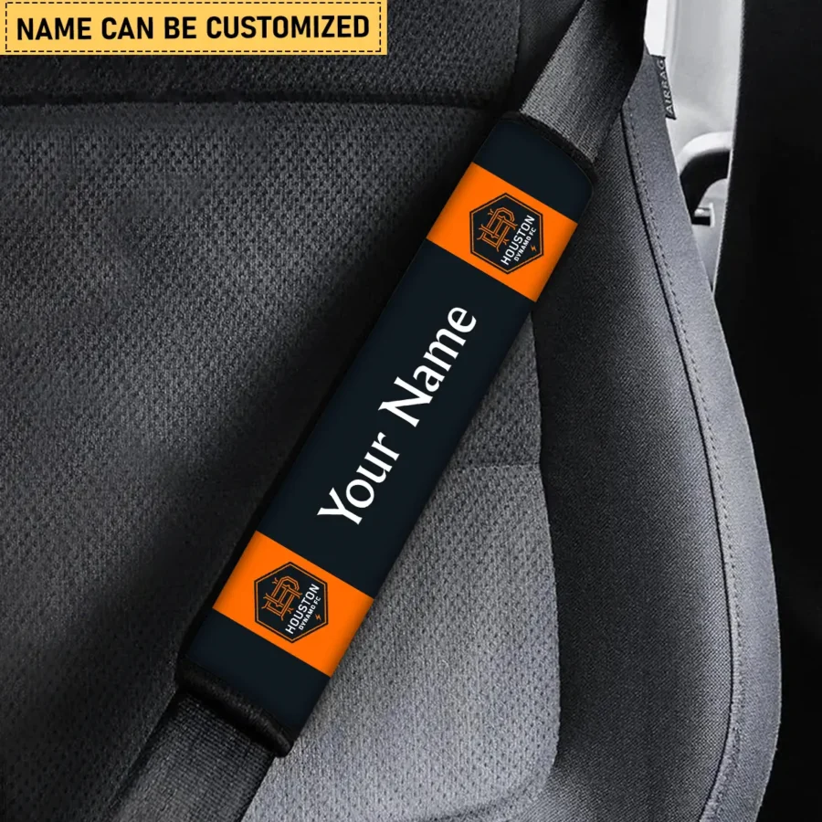 MLS Houston Dynamo Exclusive Seat Belt Cover Car Accessories BLMLS71024A2HOUAQD