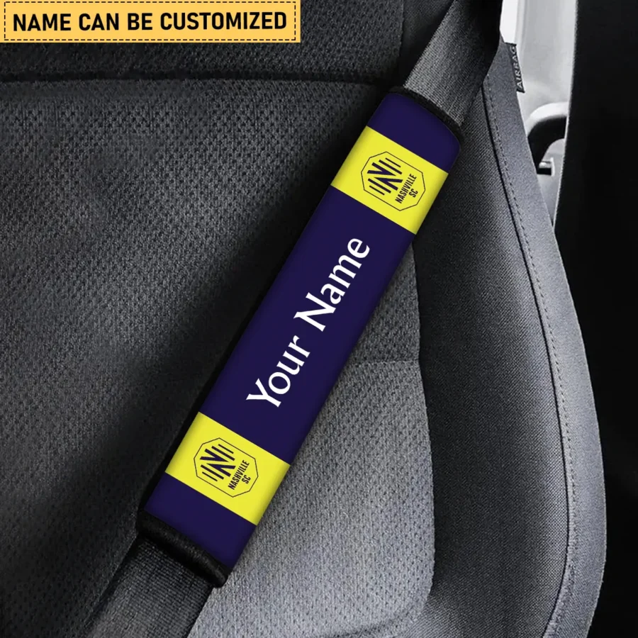 MLS Nashville SC Exclusive Seat Belt Cover Car Accessories BLMLS71024A2NSHAQD