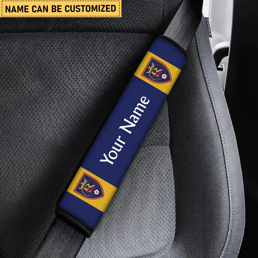 MLS Real Salt Lake Exclusive Seat Belt Cover Car Accessories BLMLS71024A2RSLAQD