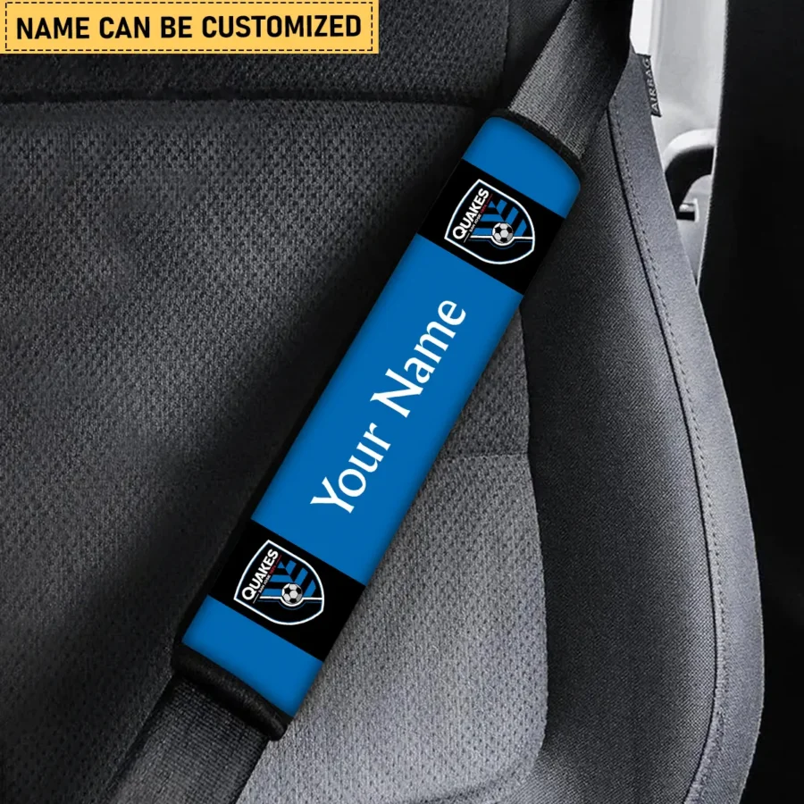 MLS San Jose Earthquakes Exclusive Seat Belt Cover Car Accessories BLMLS71024A2SJAQD