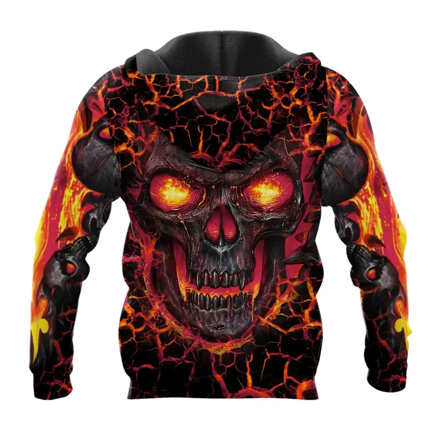 Flaming Skull MLS Colorado Rapids Exclusive All Over Prints BLMLS41024A3COLHD - Hoodie