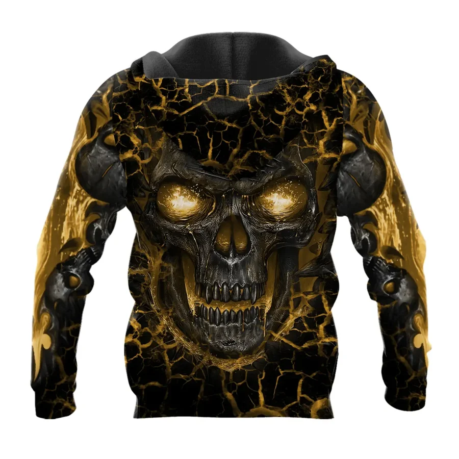 Flaming Skull MLS Los Angeles FC Exclusive All Over Prints BLMLS41024A3LAFHD - Hoodie