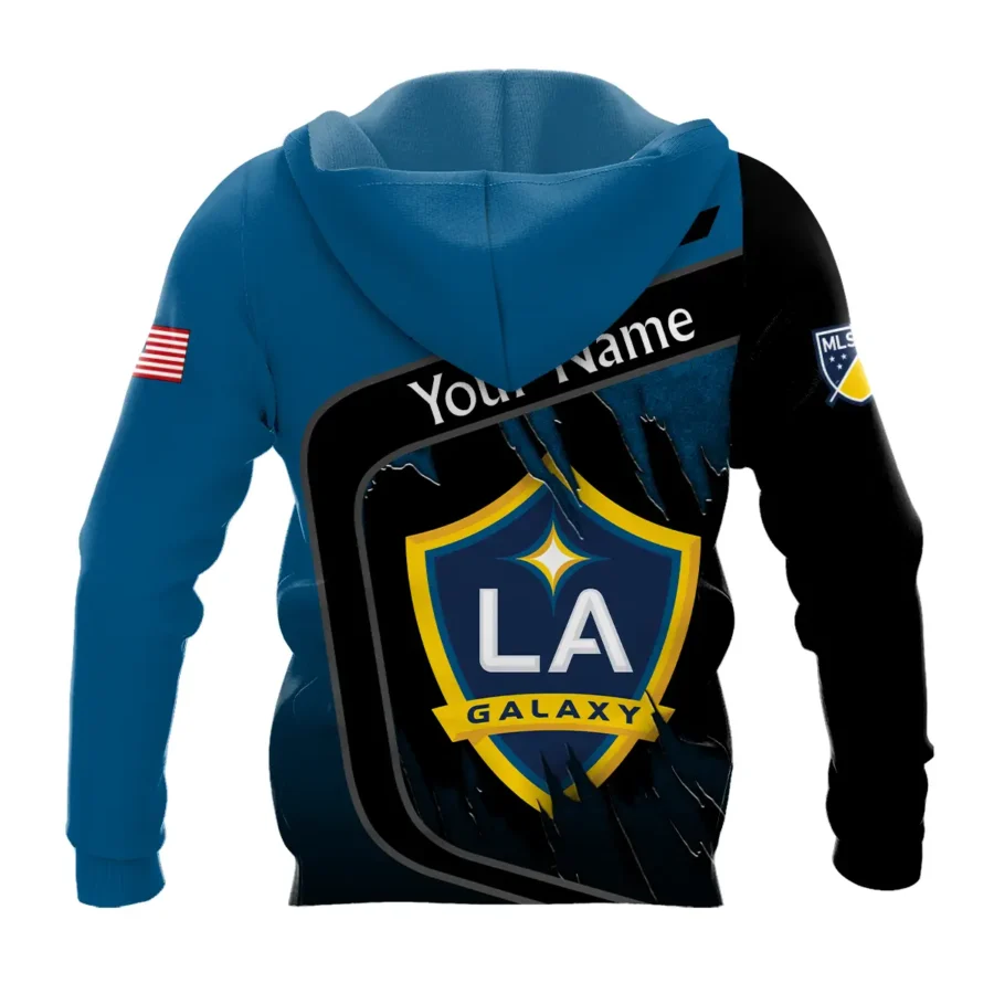 MLS LA Galaxy Exclusive All Over Prints BLMLS51024A1LAZHD - Zip Hoodie