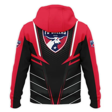 Special Release FC Dallas MLS Zipper Hoodie  All Over Prints HOMLS011024A01DALZHD