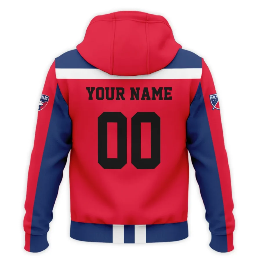 Special Release FC Dallas MLS Zipper Hoodie  All Over Prints HOMLS021024A01DALZHD