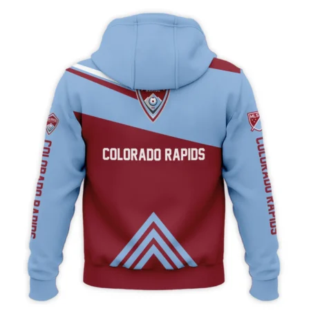 Special Release Colorado Rapids MLS Zipper Hoodie  All Over Prints HOMLS031024A01COLZHD