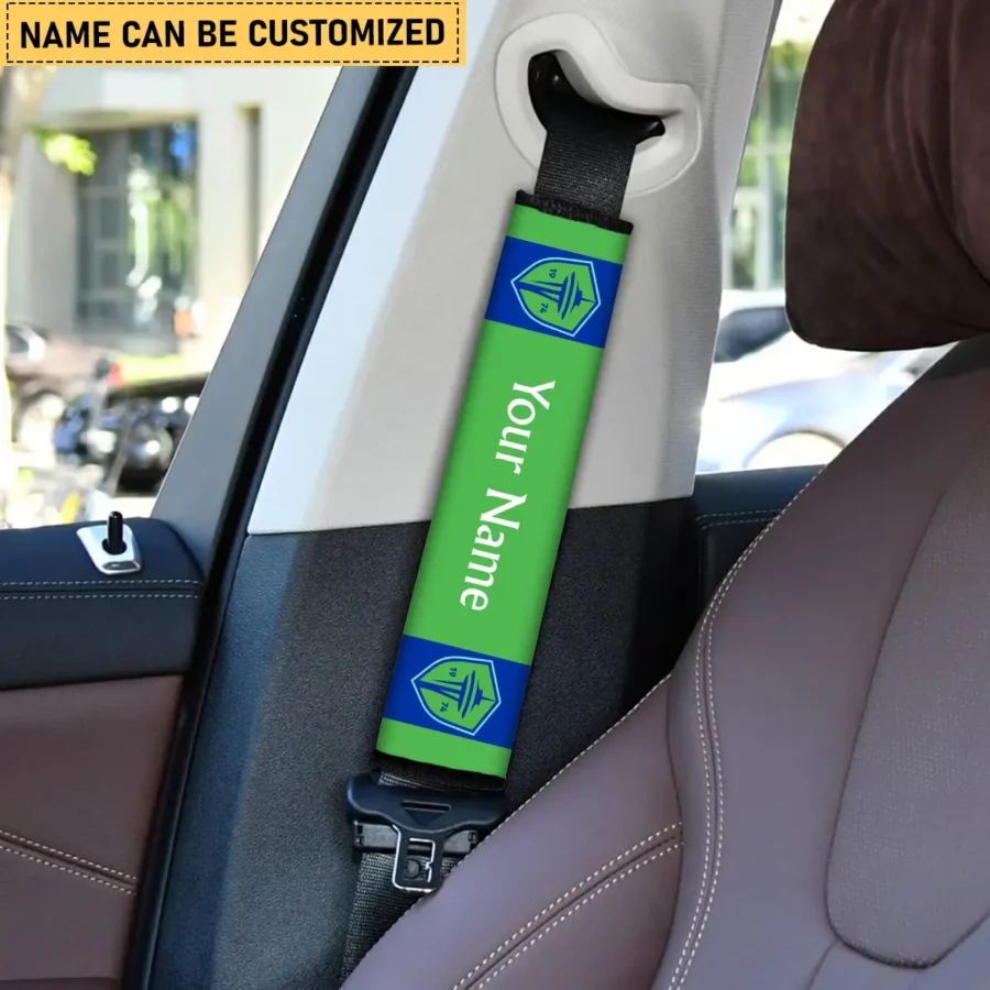 MLS Seattle Sounders Exclusive Seat Belt Cover Car Accessories BLMLS71024A2SEAAQD