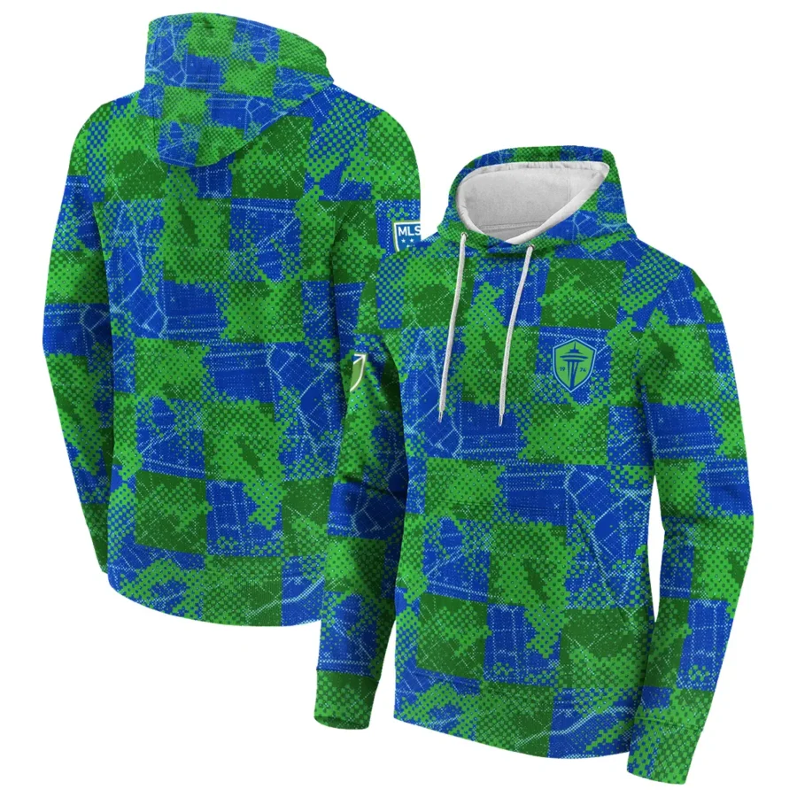 MLS Seattle Sounders Exclusive All Over Prints BLMLS41024A1SEAHD - Hoodie