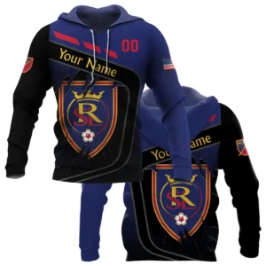 MLS Real Salt Lake Exclusive All Over Prints BLMLS51024A1RSLZHD - Zip Hoodie