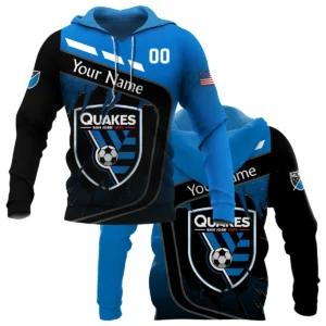 MLS San Jose Earthquakes Exclusive All Over Prints BLMLS51024A1SJBB - Bomber Jacket