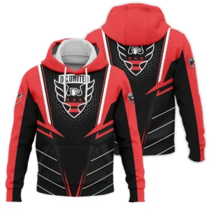 Special Release DC United MLS Zipper Hoodie  All Over Prints HOMLS011024A01DCZHD