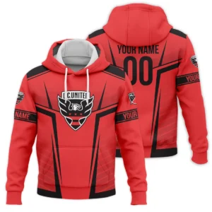 Special Release DC United MLS Zipper Hoodie  All Over Prints QTMLS021024A1DCZHD